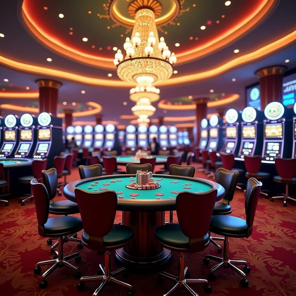 Sportsbook Bet ချနေသောမြင်ကွင်းနှင့် ဘောလုံးပွဲပုံ